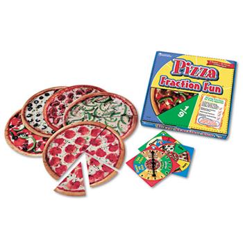 Learning Resources Pizza Fraction Fun Math Game, for Grades 1 and Up