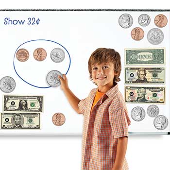 Learning Resources Double-Sided Magnetic Money