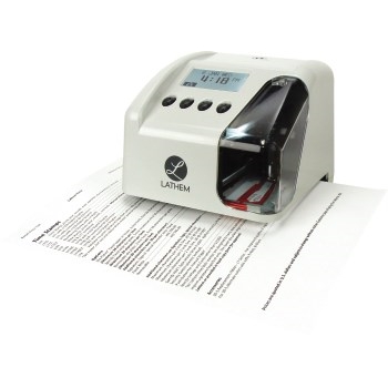 Lathem Time Electronic Multi-Function Time &amp; Date Stamp