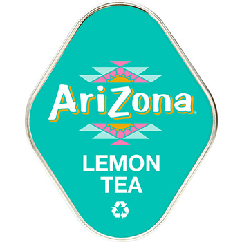 Arizona EcoCap, Arizona, Lemon Tea, 0.08 oz, 18/Box