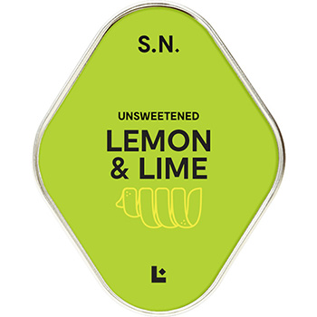 Lavit EcoCap, Super Naturals, Unsweetened California Lemon &amp; Lime, 0.08 oz, 18/Box