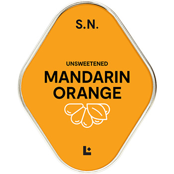 Lavit EcoCap, Super Naturals, Unsweetened Mandarin Orange Citrus, 0.08 oz, 18/Box