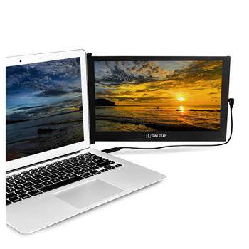 Luxor SideTrak 12.5&quot;&quot; HD LCD USB-Powered Portable Laptop Monitor, 13&quot;&quot;W x 9&quot;&quot;H