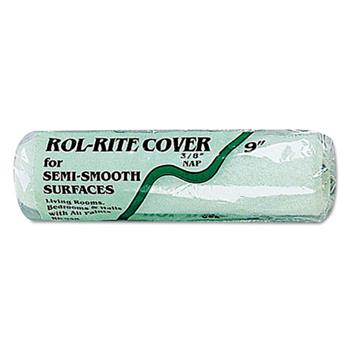 Linzer Semi-Smooth Paint Roller Cover, 3/8&quot; Nap, 3&quot;, Green