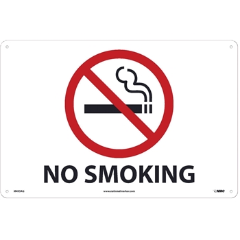 NMC Sign, No Smoking, 18&#39;&#39; x 13&#39;&#39;, Aluminum
