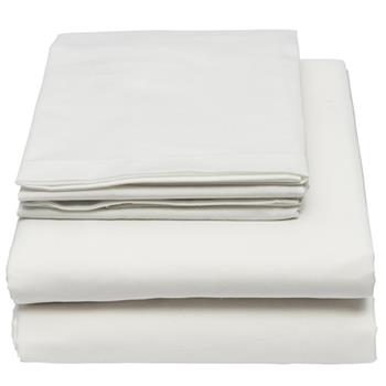 Monarch Brands Standard Pillow Cases, 42 in x 36 in, White, 6 Dozen/Carton