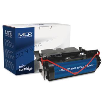 MICR Print Solutions Compatible with T640M High-Yield MICR Toner, 21,000 Page-Yield, Black