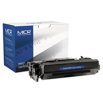 MICR Print Solutions Compatible 87XM High-Yield MICR Toner, 18000 Page-Yield, Black