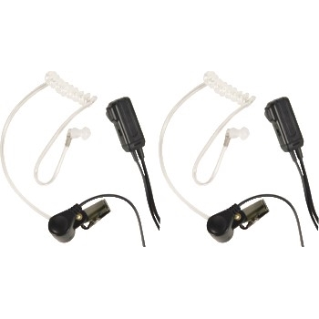 Midland Surveillance Headsets, Transparent Security Headsets with PTT/VOX compartment