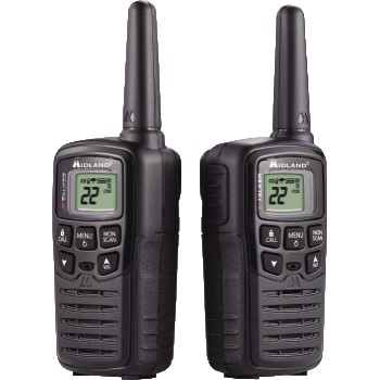 Midland X-TALKER T10 Two-Way Radio, 0.5W, 22 Channels