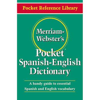 Merriam Webster Pocket Spanish-English Dictionary