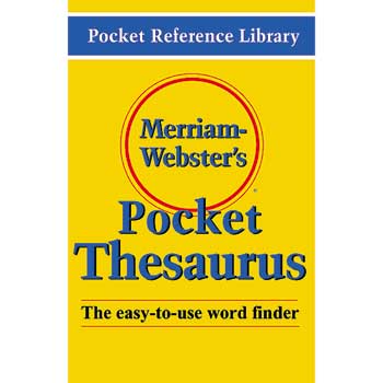 Merriam Webster Pocket Thesaurus