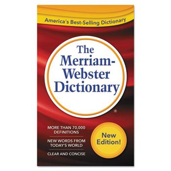 Merriam Webster&#174; The Merriam-Webster Dictionary, 11th Edition, Paperback, 960 Pages