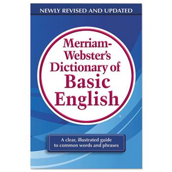 Merriam Webster Dictionary of Basic English, Paperback, 800 Pages