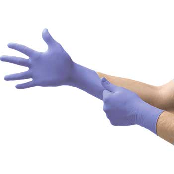 Ansell SU-690 Supreno&#174; Nitrile Exam Glove, Large, Blue, Disposable, 100/BX