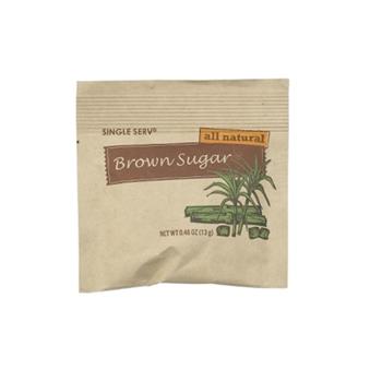 Diamond Crystal Single Serving Brown Sugar Packets, 0.46 oz, 96 Packets/Case