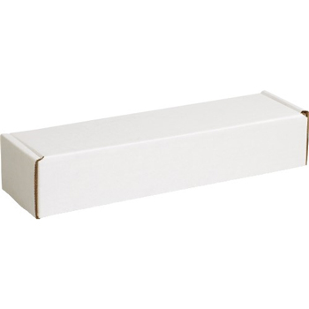 W.B. Mason Co. Corrugated Mailers, 24&quot; x 2&quot; x 2&quot;, White, 50/Bundle