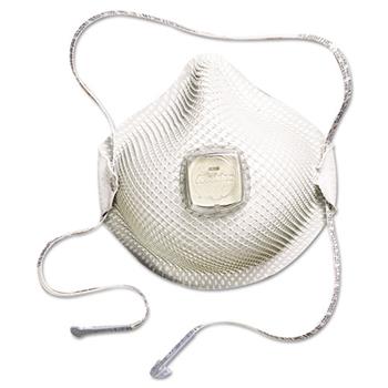Moldex 2700N95 Series HandyStrap Respirator, Half-Face Mask, Medium/Large, 10/Box