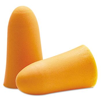 Moldex Softies Single-Use Earplugs, Cordless, 33NRR, Orange, 200 Pairs
