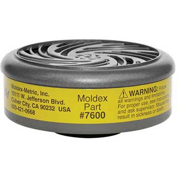 Moldex 7600 Multi-Gas/Vapor Smart&#174; Cartridges for 7000/7800/9000 Series Reusable Respirators
