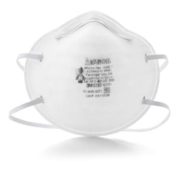 3M 8200/07023(AAD) N95 Particulate Respirator, 20/BX