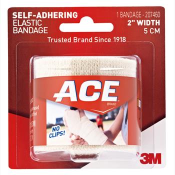 ACE Self-Adhering Elastic Bandage, 2 in, Beige