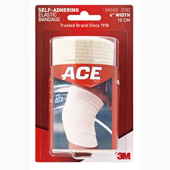 ACE Self-Adhering Elastic Bandage, 4 in, Beige