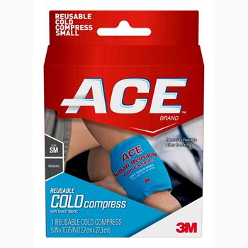 ACE Reusable Cold Compress, Small, Blue