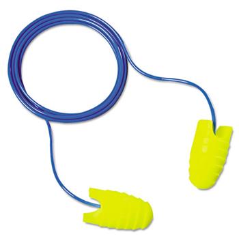 3M E-A-Rsoft Grippers Earplugs, Corded, NRR 31, 2000/CT