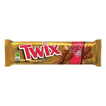Twix 4 To Go Kingsize Cookie Bars, 3.02 oz., 144/CS