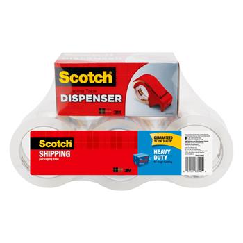 Scotch™ Heavy Duty Shipping Packaging Tape, 1.88 in x 54.6 yd, 6 Rolls/Pack