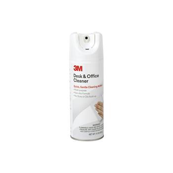 3M Desk and Office Cleaner Spray, 15 oz. Aerosol Can, Non-drip Formula, Foaming Action