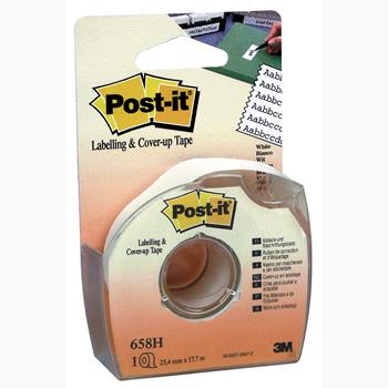 Post-it&#174; Labeling and Cover-Up Tape, 1 in x 700 in