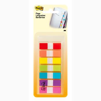 Post-it Flags, .47 in x 1.7 in, Assorted, 190/Pack