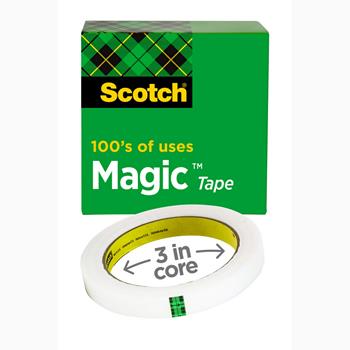 Scotch Tape, 1/2 in x 2,592 in