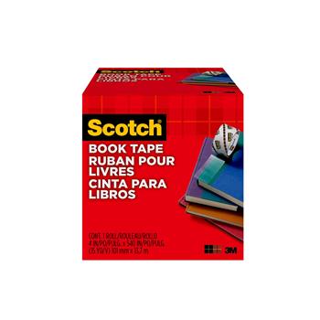 Scotch Book Tape, 4 in x 540 in