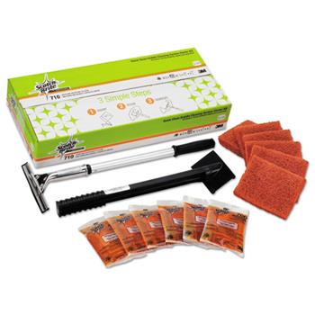 Scotch-Brite Quick Clean Griddle Cleaning System Starter Kit