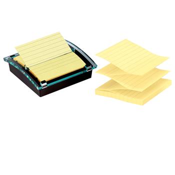 Post-it Note Dispenser, Holds 4 in x 4 in Notes, Black