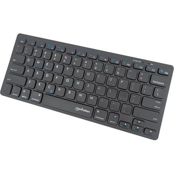 Manhattan Ultra Slim Wireless Keyboard, Black