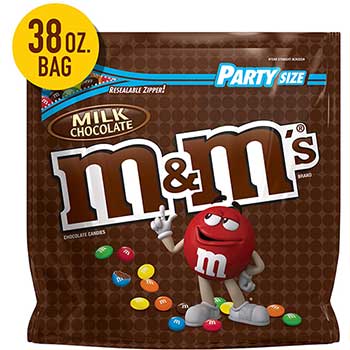 M &amp; M&#39;s Milk Chocolate XL Bag, 38 oz.