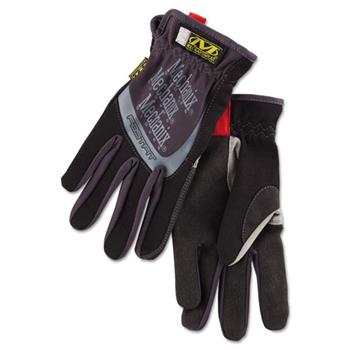 Mechanix Wear FastFit Work Gloves, Black, Medium, Pair