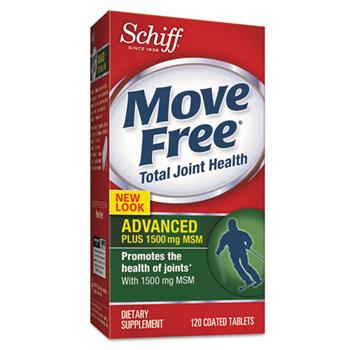 Move Free Advanced Plus MSM Total Joint Health Tablet, 120 Count