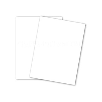 Mohawk Superfine Smooth Cover Stock, 98 Bright, 80C, 8.5&quot; x 11&quot;, Ultra White, 2000 Sheets/Carton