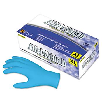 Memphis Disposable Nitrile Gloves, Large, 4mil, Powder-Free