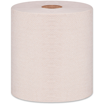 Marcal PRO™ 100% Recycled Hardwound Paper Towel, Natural, 1-Ply, 7 7/8&quot; x 800&#39;, 6 Rolls/CT