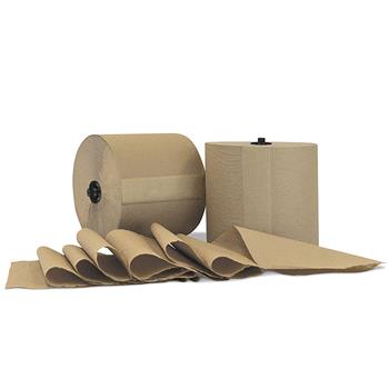 Transcend by Marcal Paper Towel Rolll, 7.9 in x 1000 ft, Brown, 6/Carton
