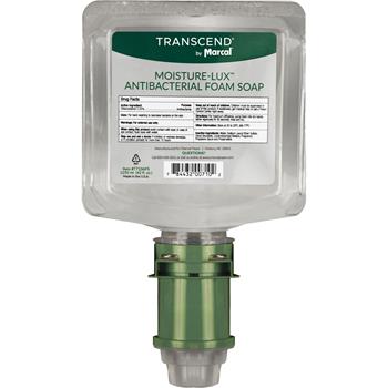 Transcend by Marcal Moisture Lux Antibacterial Foam Soap, 1250 ml, Clear, 4/Case