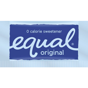 Equal&#174; Zero Calorie Aspartame Sweetener Packets, 500/BX