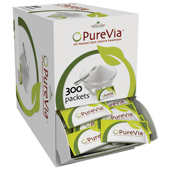 PureVia All-Natural Sugar Substitute, 300/CS