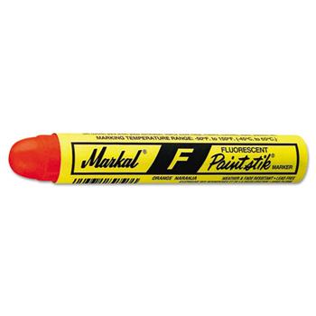 Markal Paintstik F Marker, Fluorescent Orange